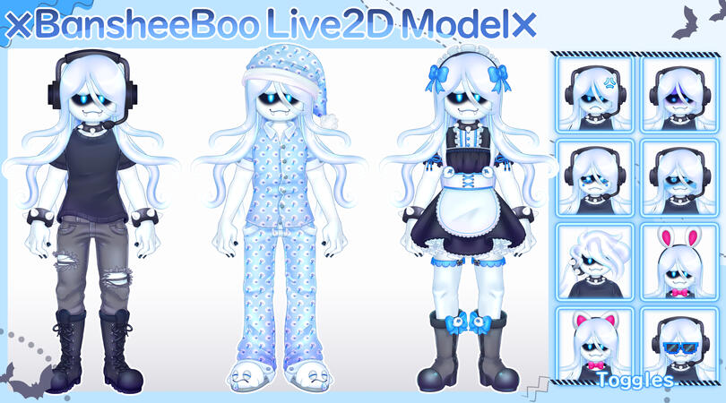 BansheeBoo Model Art