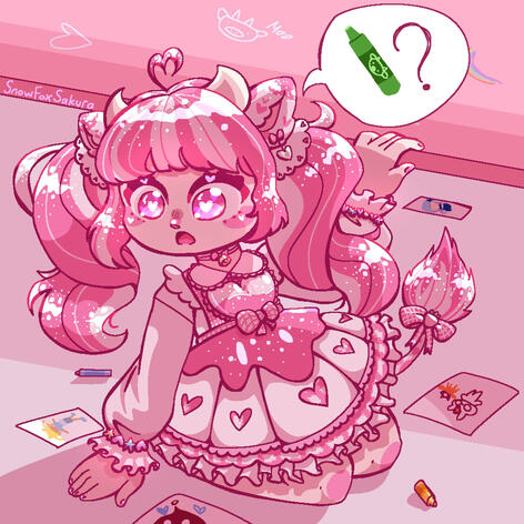 By @SnowFoxSakura on Twitter