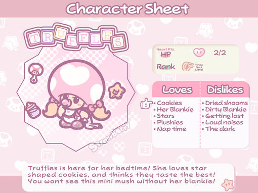 Paper Mario Themed Character Sheet