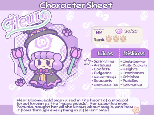 Paper Mario Themed Character Sheet
